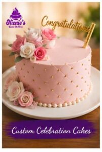 Nienie's Bentos Custom Celebration Cake-.