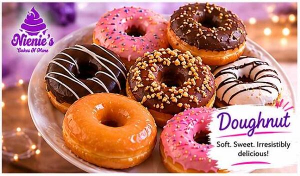 Nienie's Fluffy Doughnut.
