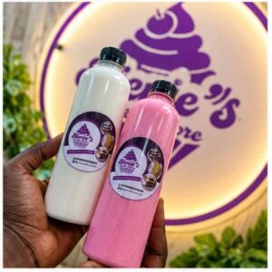 Nienie's Combo – Yoghurt Banana + Yoghurt Strawberry