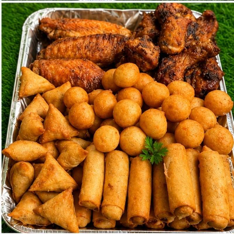 Nienie's Delicious Small Chops Platter Family Tray