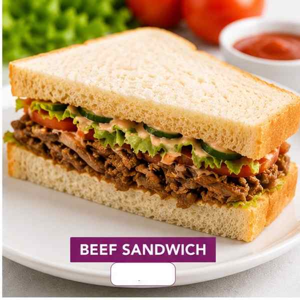 Freshly-Baked Sandwich - Beef Sandwich-