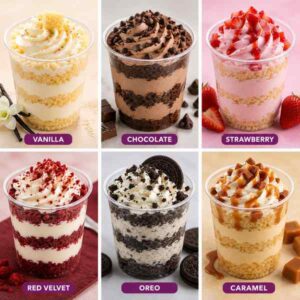 Nienie's Rich Cake Ice Cream Cups