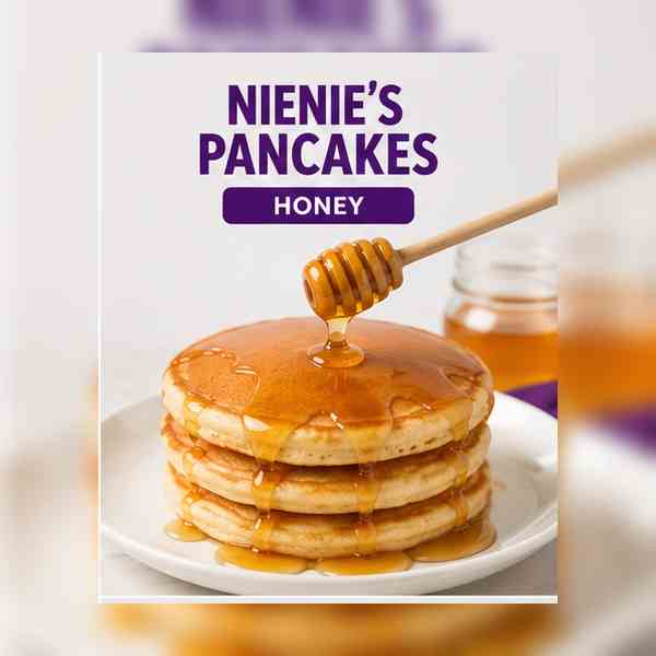 Nienie's Pancakes Honey